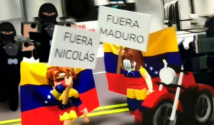 Maduro manda a la GNB a Roblox para que repriman protestas