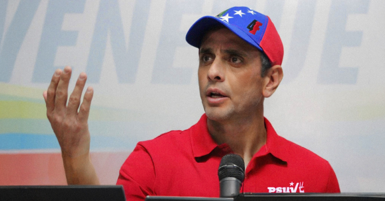 Capriles asegura que Primero Justicia traicionó el legado de Chávez