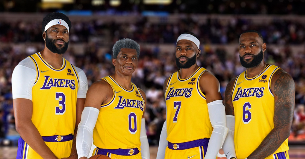 Lakers ficha abuela, tío, hermano y otro hijo de LeBron James para que jueguen juntos