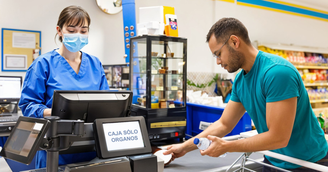 Supermercado caraqueño habilita caja para pagar con órganos